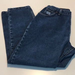 Womens Hi Waisted Wrangler Mom Jeans (12) 14 x 29